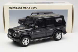 Mercedes G500 W463 Zwart AUTOart 1:18 76216 Metaal — afbeelding 8 van 8