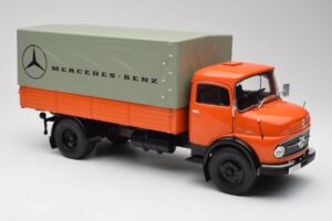 Mercedes L911 Oranje Schuco 1:18 450044700 Metaal — afbeelding 6 van 8