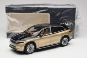 Mercedes Maybach EQS 680 V297 Beige NZG 1:18 B66960592 Metaal — afbeelding 8 van 8