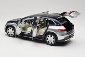 Mercedes Maybach EQS 680 V297 Blauw NZG 1:18 1060/23 Metaal — afbeelding 5 van 8