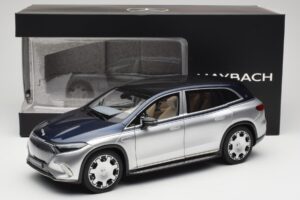 Mercedes Maybach EQS 680 V297 Blauw NZG 1:18 1060/23 Metaal — afbeelding 8 van 8