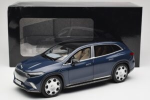 Mercedes Maybach EQS 680 V297 Donkerblauw NZG 1:18 B66960593 Metaal — afbeelding 8 van 8