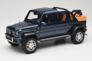 Mercedes Maybach G650 Landaulet Donkerblauw GT Spirit 1:18 GT174 Hars