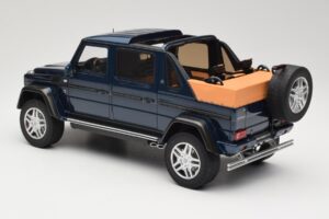 Mercedes Maybach G650 Landaulet Donkerblauw GT Spirit 1:18 GT174 Hars — afbeelding 5 van 6