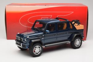 Mercedes Maybach G650 Landaulet Donkerblauw GT Spirit 1:18 GT174 Hars — afbeelding 6 van 6