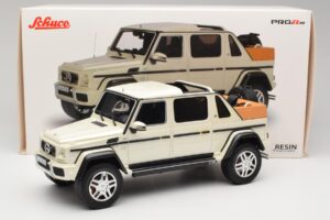 Mercedes Maybach G650 Landaulet W463 Wit Schuco 1:18 450017800 Metaal — afbeelding 6 van 6