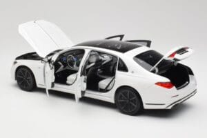 Mercedes Maybach S 680 X223 Diamond White Norev 1:18 B66960666 Metaal — afbeelding 5 van 8