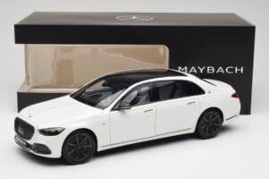 Mercedes Maybach S 680 X223 Diamond White Norev 1:18 B66960666 Metaal — afbeelding 8 van 8