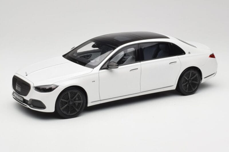 Mercedes Maybach S 680 X223 Diamond White Norev 1:18 B66960666 Metaal