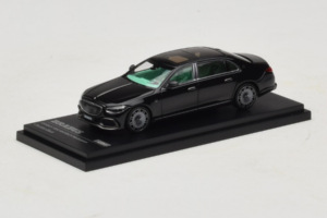 Mercedes Maybach S-Class W223 Brabus S850 Masterpiece Obsidian Black Almost Real 1:64 660101001 Metaal — afbeelding 2 van 7