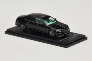 Mercedes Maybach S-Class W223 Brabus S850 Masterpiece Obsidian Black Almost Real 1:64 660101001 Metaal — afbeelding 4 van 7