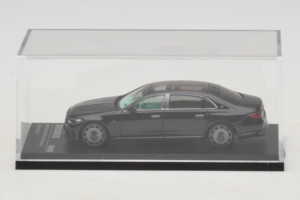 Mercedes Maybach S-Class W223 Brabus S850 Masterpiece Obsidian Black Almost Real 1:64 660101001 Metaal — afbeelding 6 van 7