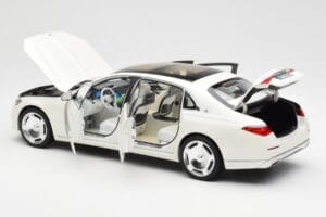 Mercedes Maybach S680 4Matic X223 Diamond Wit Norev 1:18 183918 Metaal — afbeelding 5 van 8