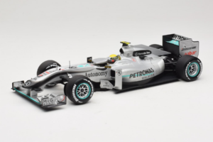 Mercedes MGP W01 #4 N. Rosberg Mercedes GP 2010 Minichamps 1:18 110100004 Metaal