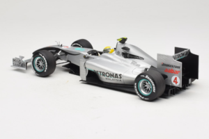 Mercedes MGP W01 #4 N. Rosberg Mercedes GP Showcar 2010 Minichamps 1:18 150100074 Metaal — afbeelding 5 van 7