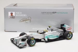 Mercedes MGP W02 #8 N. Rosberg Mercedes GP 2011 Minichamps 1:18 110110008 Metaal — afbeelding 7 van 7