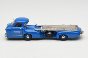 Mercedes Renntransporter Blue Wonder CMC 1:43 M-036K Metaal — afbeelding 4 van 8