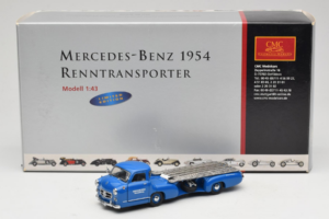 Mercedes Renntransporter Blue Wonder CMC 1:43 M-036K Metaal — afbeelding 8 van 8