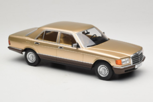 Mercedes S-Class W126 Metallic Beige MCG 1:18 MCG18548 Metaal — afbeelding 4 van 6