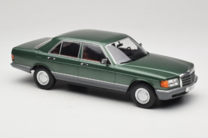 Mercedes S-Class W126 Metallic Green MCG 1:18 MCG18549 Metaal — afbeelding 4 van 6