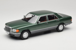 Mercedes S-Class W126 Metallic Green MCG 1:18 MCG18549 Metaal