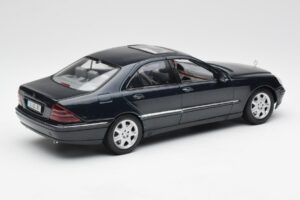 Mercedes S-Class W220 Blauw Maisto 1:18 56051 Metaal — afbeelding 3 van 8