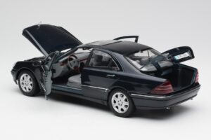Mercedes S-Class W220 Blauw Maisto 1:18 56051 Metaal — afbeelding 5 van 8
