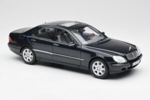 Mercedes S-Class W220 Blauw Maisto 1:18 56051 Metaal — afbeelding 6 van 8