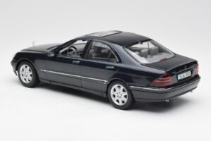 Mercedes S-Class W220 Blauw Maisto 1:18 56051 Metaal — afbeelding 7 van 8