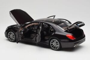 Mercedes S-Class W222 AMG Line Ruby Zwart Metallic Norev 1:18 183483 Metaal — afbeelding 5 van 8