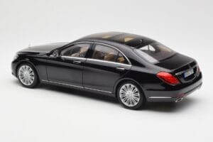 Mercedes S-Class W222 Zwart Metallic Norev 1:18 183480 Metaal — afbeelding 7 van 8