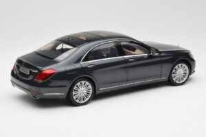 Mercedes S-Class W222 Blauw Antraciet Metallic Norev 1:18 B66960157 Metaal — afbeelding 3 van 8