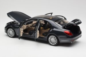 Mercedes S-Class W222 Blauw Antraciet Metallic Norev 1:18 B66960157 Metaal — afbeelding 5 van 8