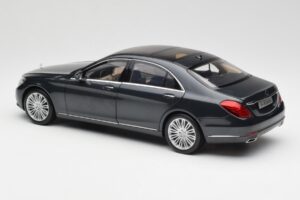 Mercedes S-Class W222 Blauw Antraciet Metallic Norev 1:18 B66960157 Metaal — afbeelding 7 van 8