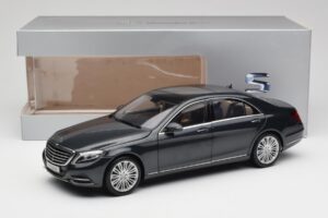Mercedes S-Class W222 Blauw Antraciet Metallic Norev 1:18 B66960157 Metaal — afbeelding 8 van 8