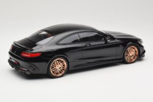 Mercedes S-Class W222 Brabus 850 Zwart GT Spirit 1:18 GT110 Hars — afbeelding 2 van 6