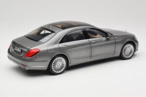 Mercedes S-Class W222 Grey Metallic Norev 1:18 183481 Metaal — afbeelding 3 van 8
