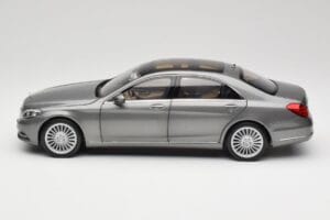 Mercedes S-Class W222 Grey Metallic Norev 1:18 183481 Metaal — afbeelding 4 van 8