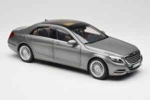 Mercedes S-Class W222 Grey Metallic Norev 1:18 183481 Metaal — afbeelding 6 van 8