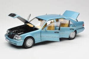Mercedes S500 W140 Turquoise Metallic Norev 1:18 183561 Metaal — afbeelding 2 van 8