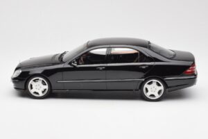 Mercedes AMG S55 W220 Zwart Otto 1:18 OT832 Hars — afbeelding 3 van 6