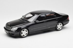 Mercedes AMG S55 W220 Zwart Otto 1:18 OT832 Hars