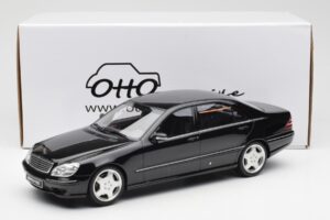 Mercedes AMG S55 W220 Zwart Otto 1:18 OT832 Hars — afbeelding 6 van 6