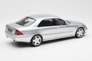 Mercedes AMG S55 W220 Zilver Otto 1:18 OT292 Hars — afbeelding 2 van 6