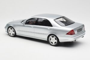 Mercedes AMG S55 W220 Zilver Otto 1:18 OT292 Hars — afbeelding 5 van 6