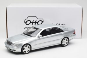 Mercedes AMG S55 W220 Zilver Otto 1:18 OT292 Hars — afbeelding 6 van 6