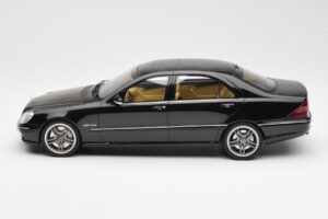 Mercedes AMG S65 W220 Zwart Otto 1:18 OT846 Hars — afbeelding 3 van 6