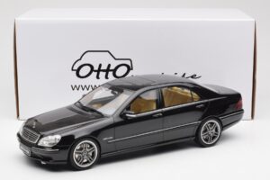 Mercedes AMG S65 W220 Zwart Otto 1:18 OT846 Hars — afbeelding 6 van 6