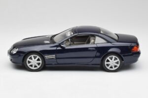 Mercedes SL 500 R230 Blauw Maisto 1:18 B66962126 Metaal — afbeelding 4 van 8