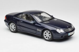 Mercedes SL 500 R230 Blauw Maisto 1:18 B66962126 Metaal — afbeelding 6 van 8